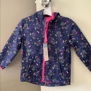 Lined hooded windbreaker